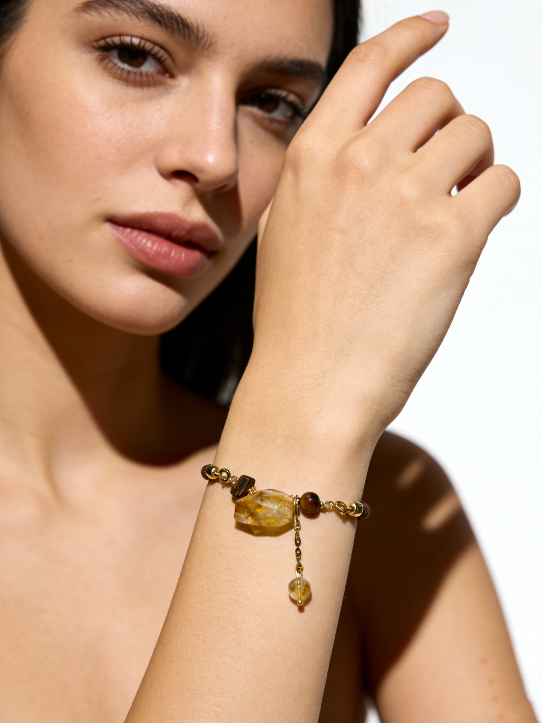 DIY Citrine Bracelet