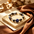 Lapis Lazuli  Crystal Bracelet