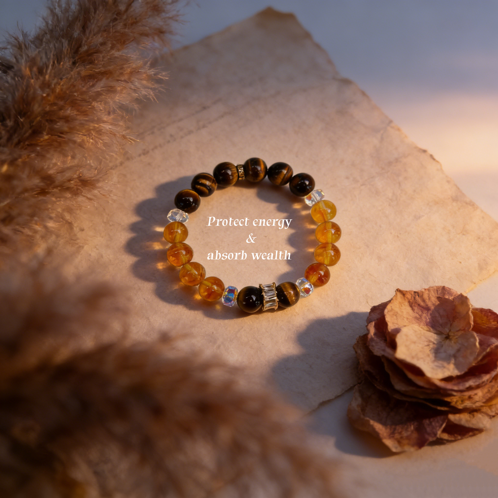 Tiger Eye Citrine Bracelet