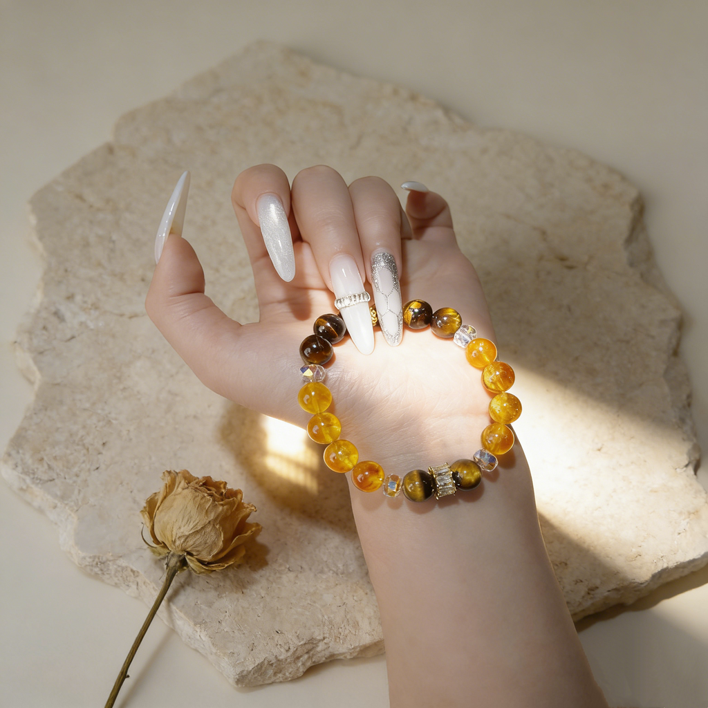 Tiger Eye Citrine Bracelet