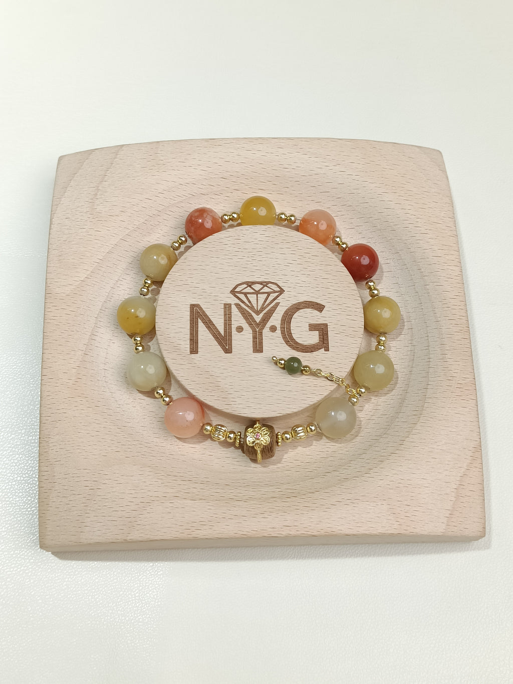 Green aventurine lucky bracelet