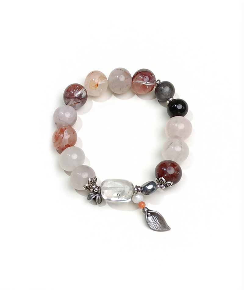 Red glue crystal bracelet