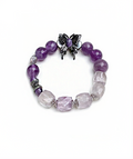 Purple Butterfly Bracelet