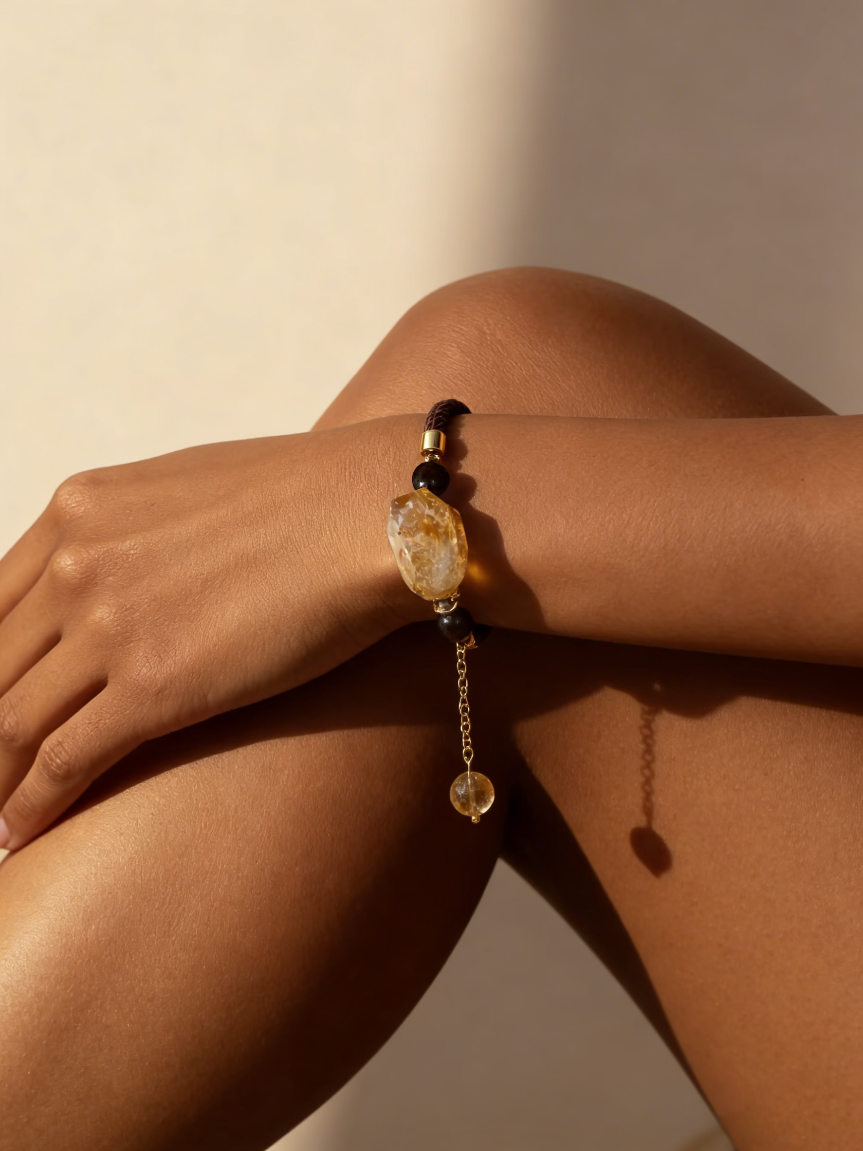 DIY Citrine Bracelet