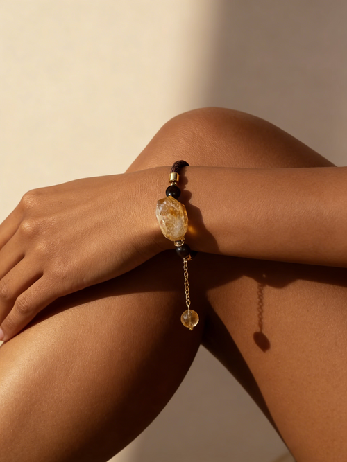 DIY Citrine Bracelet