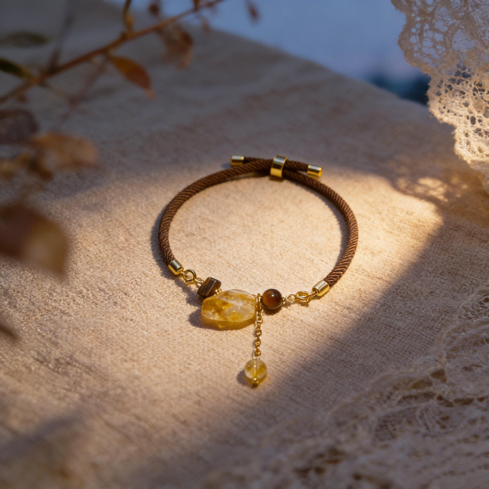 DIY Citrine Bracelet