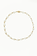 Vintage Pearl Necklace with Magnetic Clasp