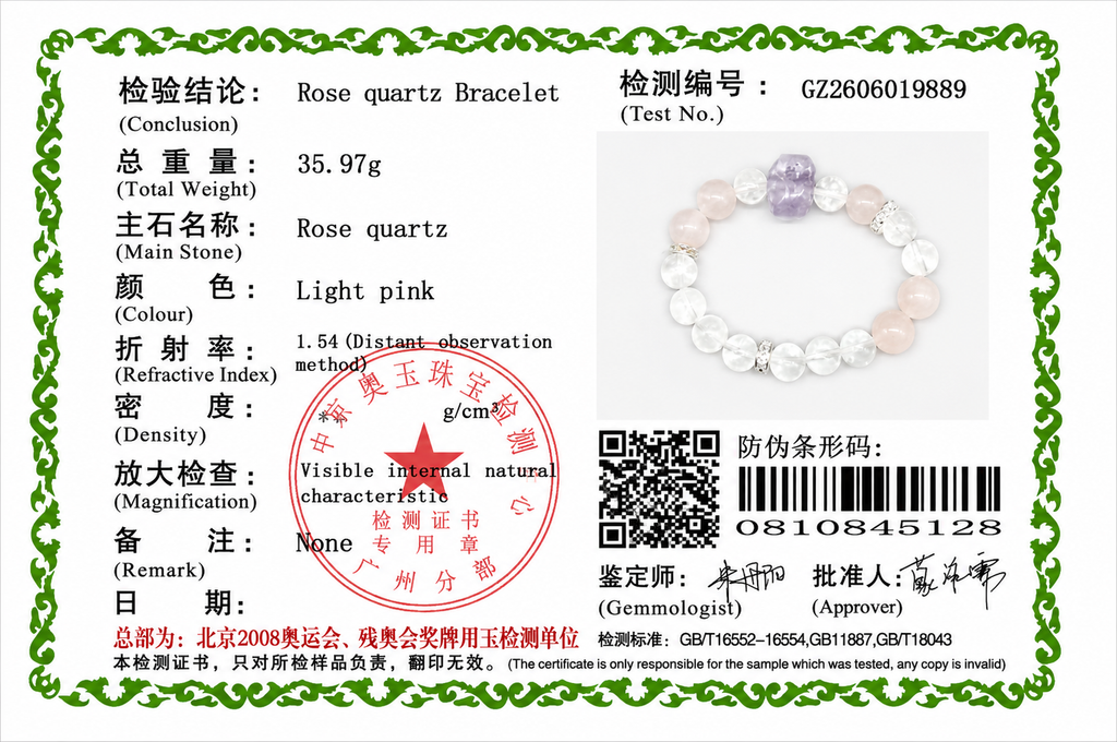 Misty Pink Amethyst Bracelet