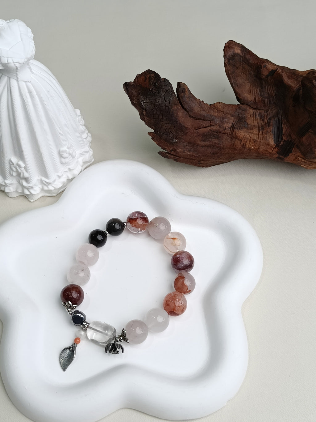 Red glue crystal bracelet