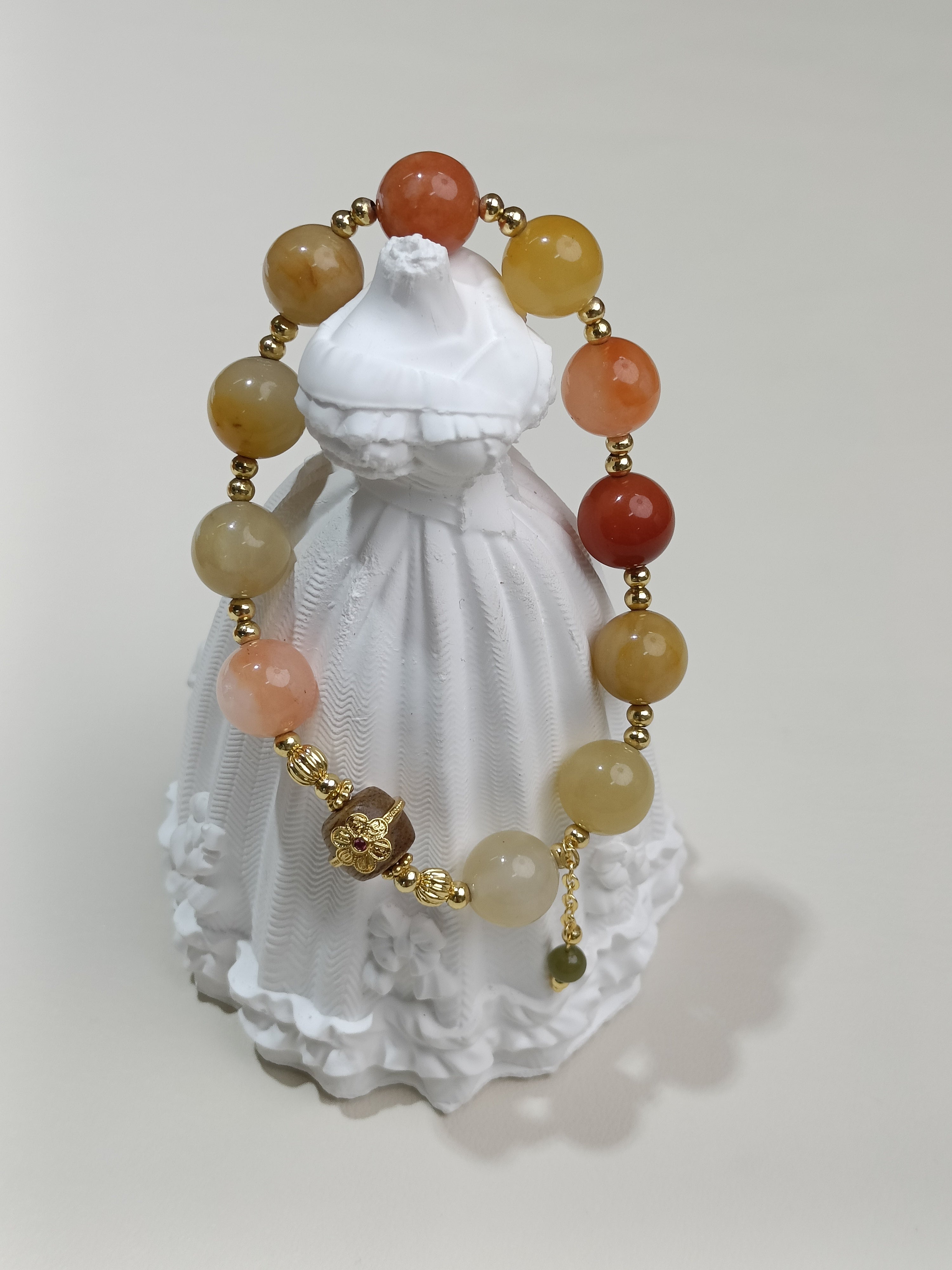 Green aventurine lucky bracelet