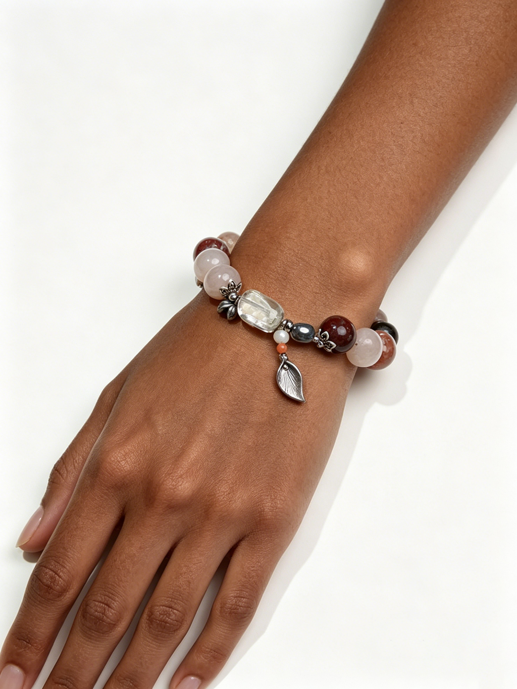 Red glue crystal bracelet